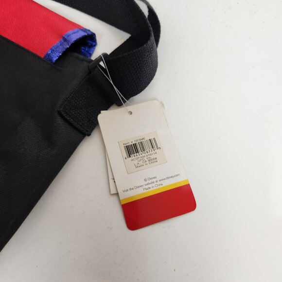 Disney Mickey Mouse Back Pack Messenger Tablet School Bag NWT - Picture 8 of 13